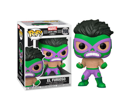 Figurine Funko Pop! N°708 - Marvel - Luchadores- Hulk